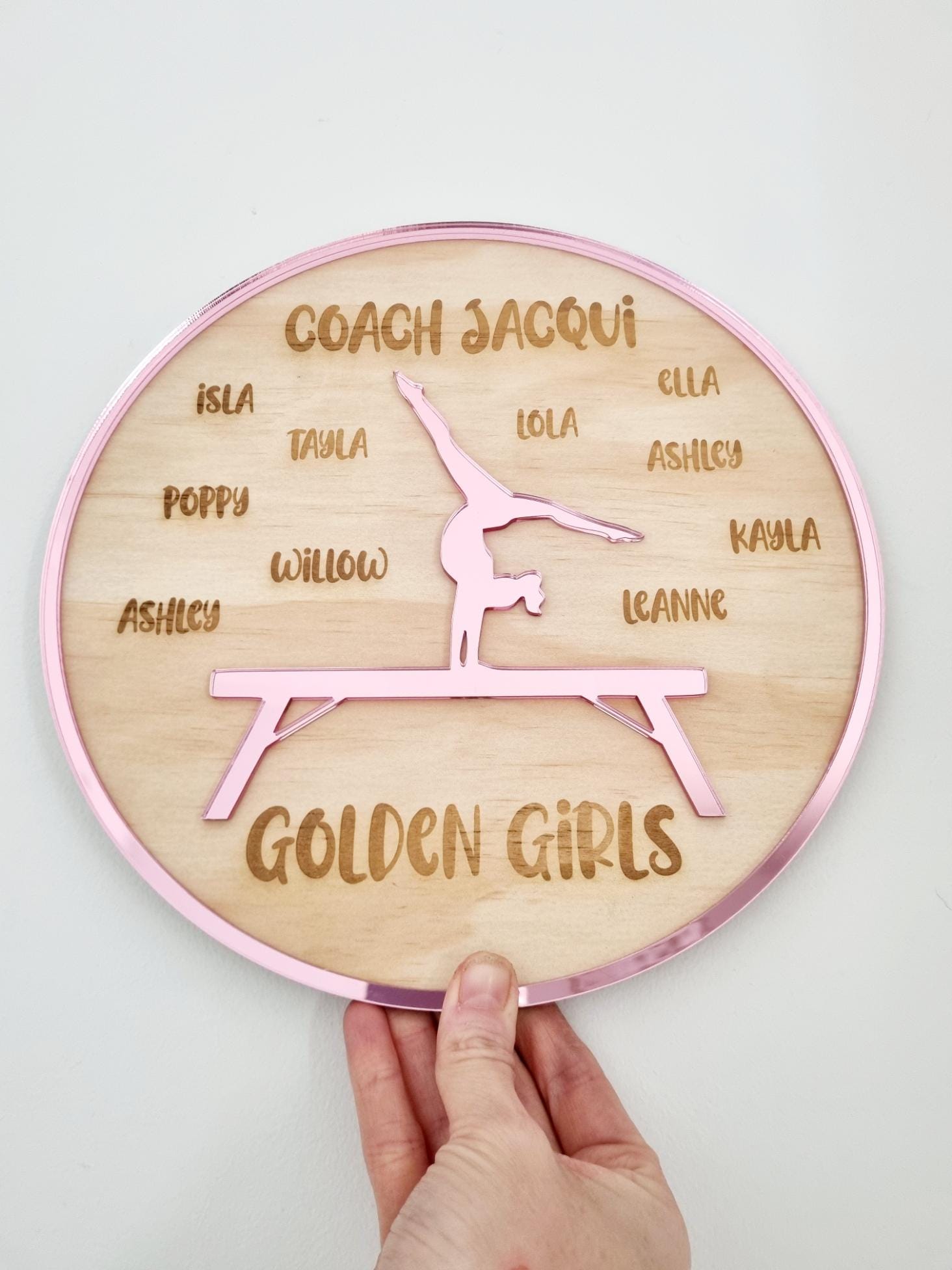 Gymnastics Coach Gift, Multi Design Options, Gymnastics Team Gift, Gymnastics Appreciation Present