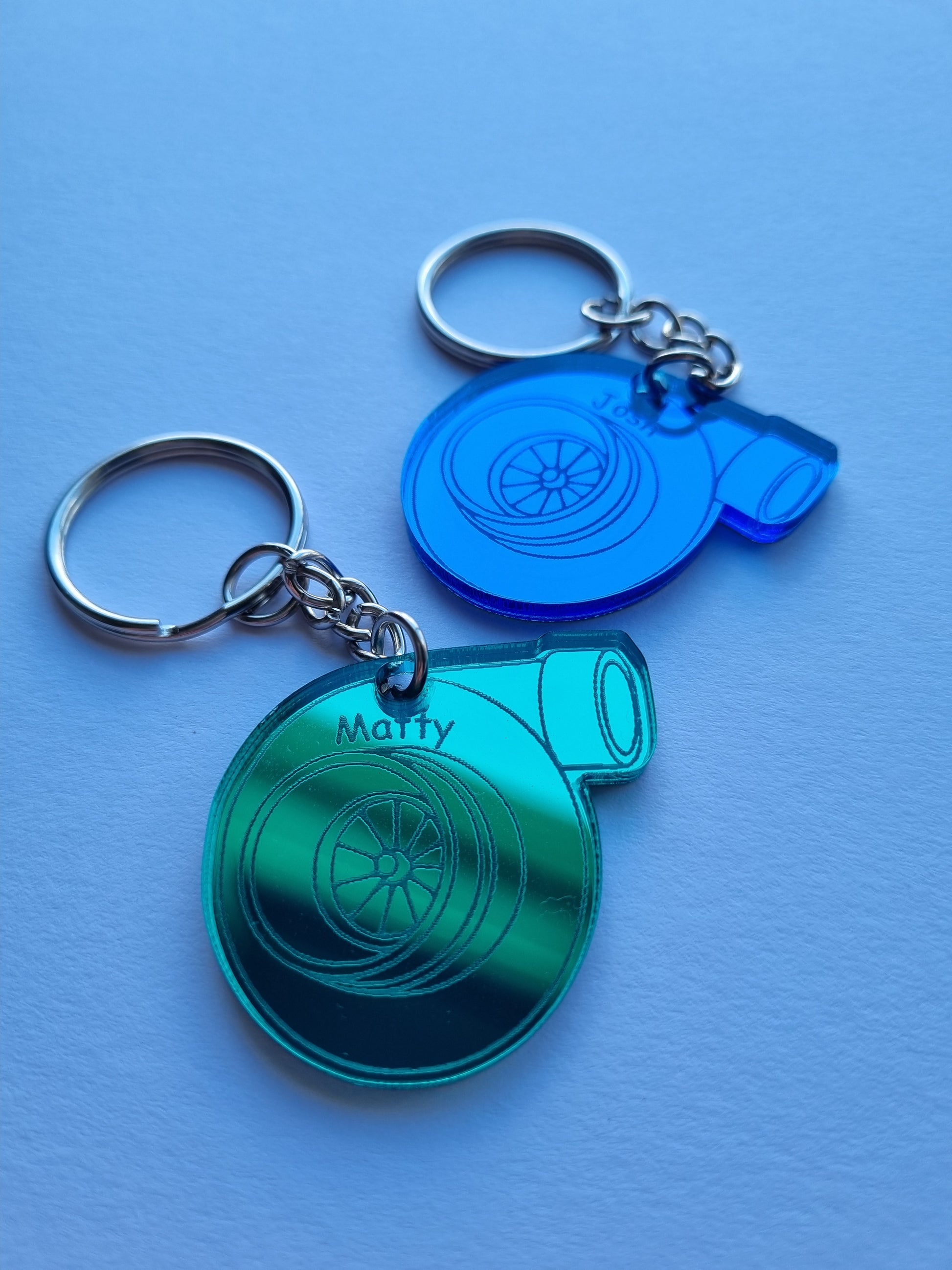 Personalised Turbo Keyring – The Ultimate Gift for Car Lovers! 🚗