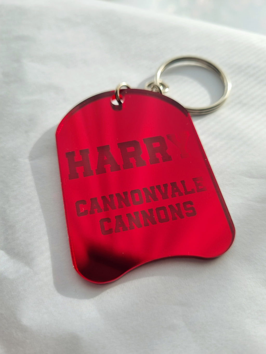 Personalised Swimming Kickboard Keyring