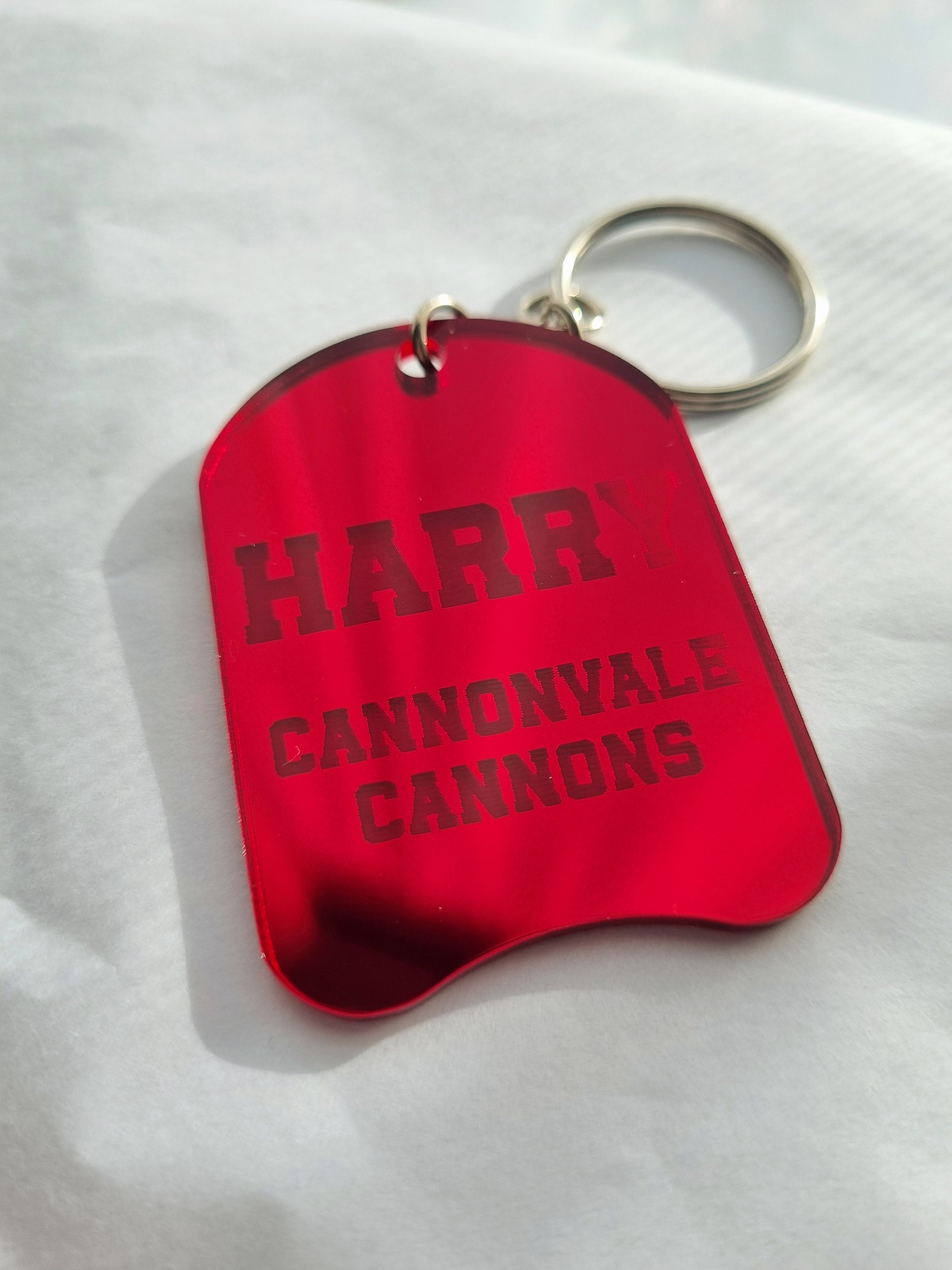 Personalised Swimming Kickboard Keyring