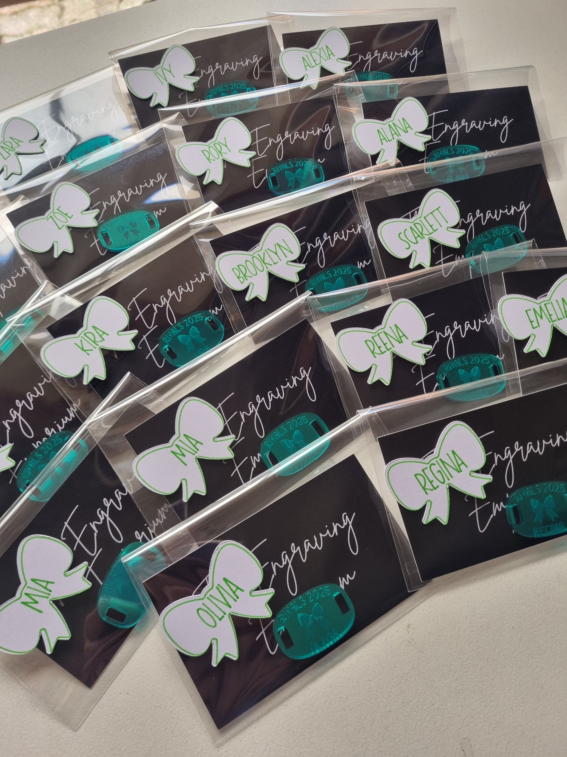 Cheer Shoe Charms – Personalised