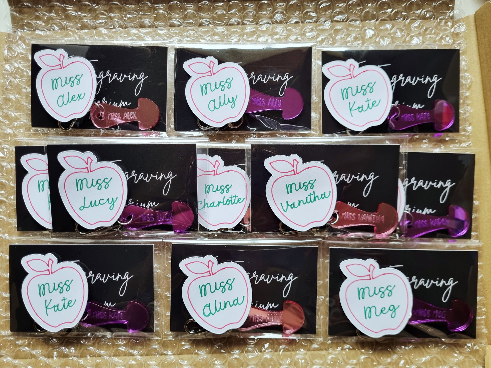 Personalised Trolley Token Keyring