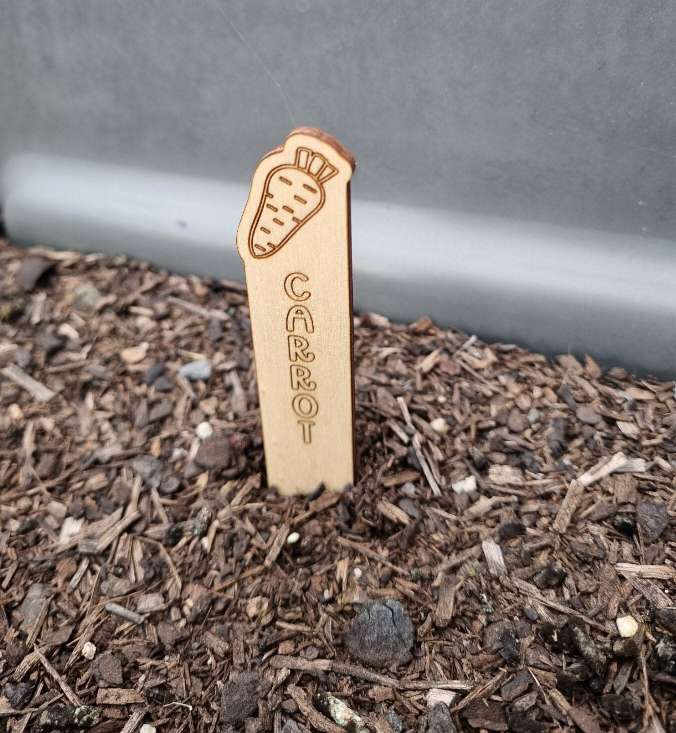 Vegetable Garden Engraved Label Set, Herb Garden Markers, Garden Decoration, Eco Friendly Plant Sign