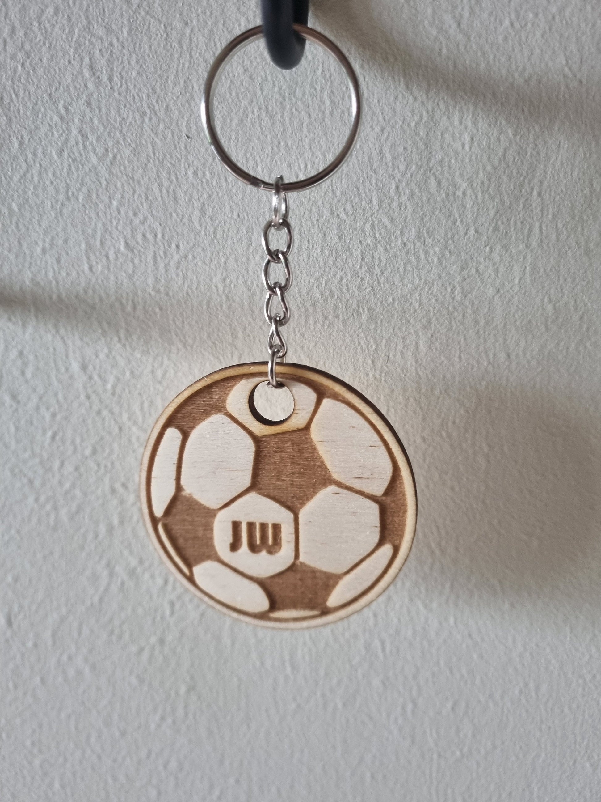 Personalised Soccer Ball Keyring, Keychain, Soccer, Engraved Team Gift