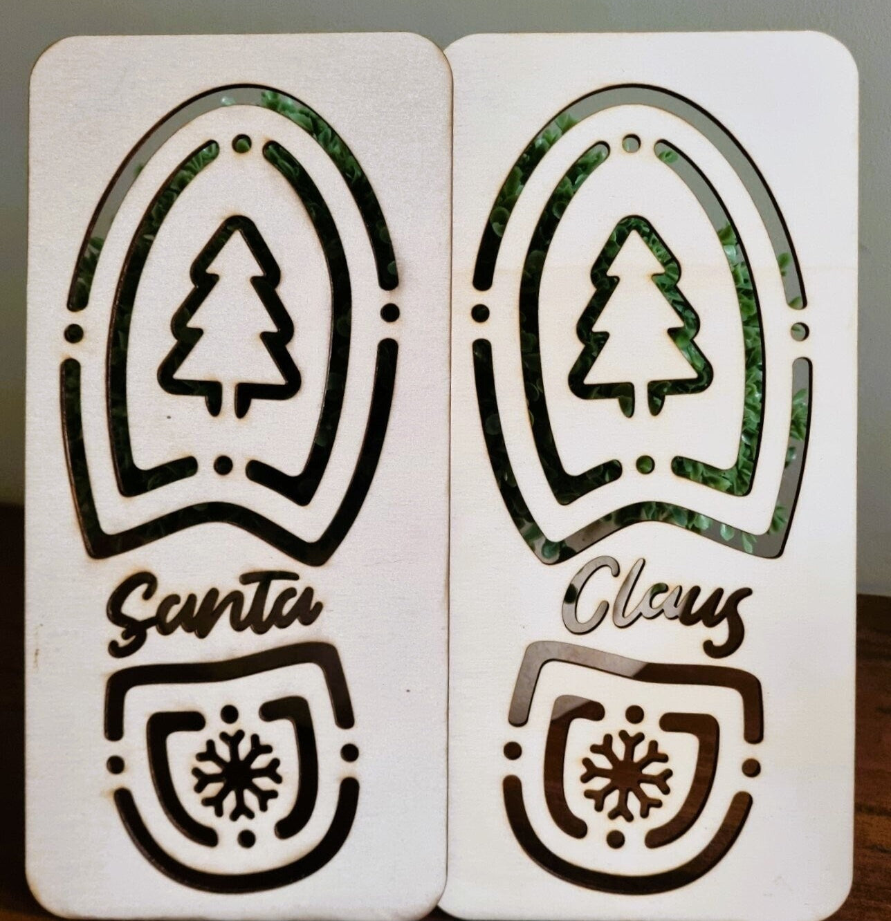 Santa Boot Stencil, Christmas Eve Magic, Christmas Decoration