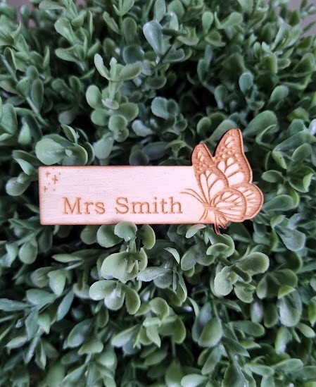 Personalised Name Badges, Profession Badges, Teacher Badge, Nurse Badge, Magnetic