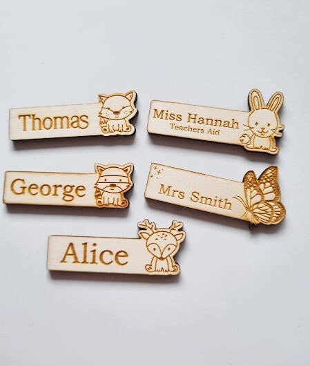 Personalised Name Badges, Profession Badges, Teacher Badge, Nurse Badge, Magnetic