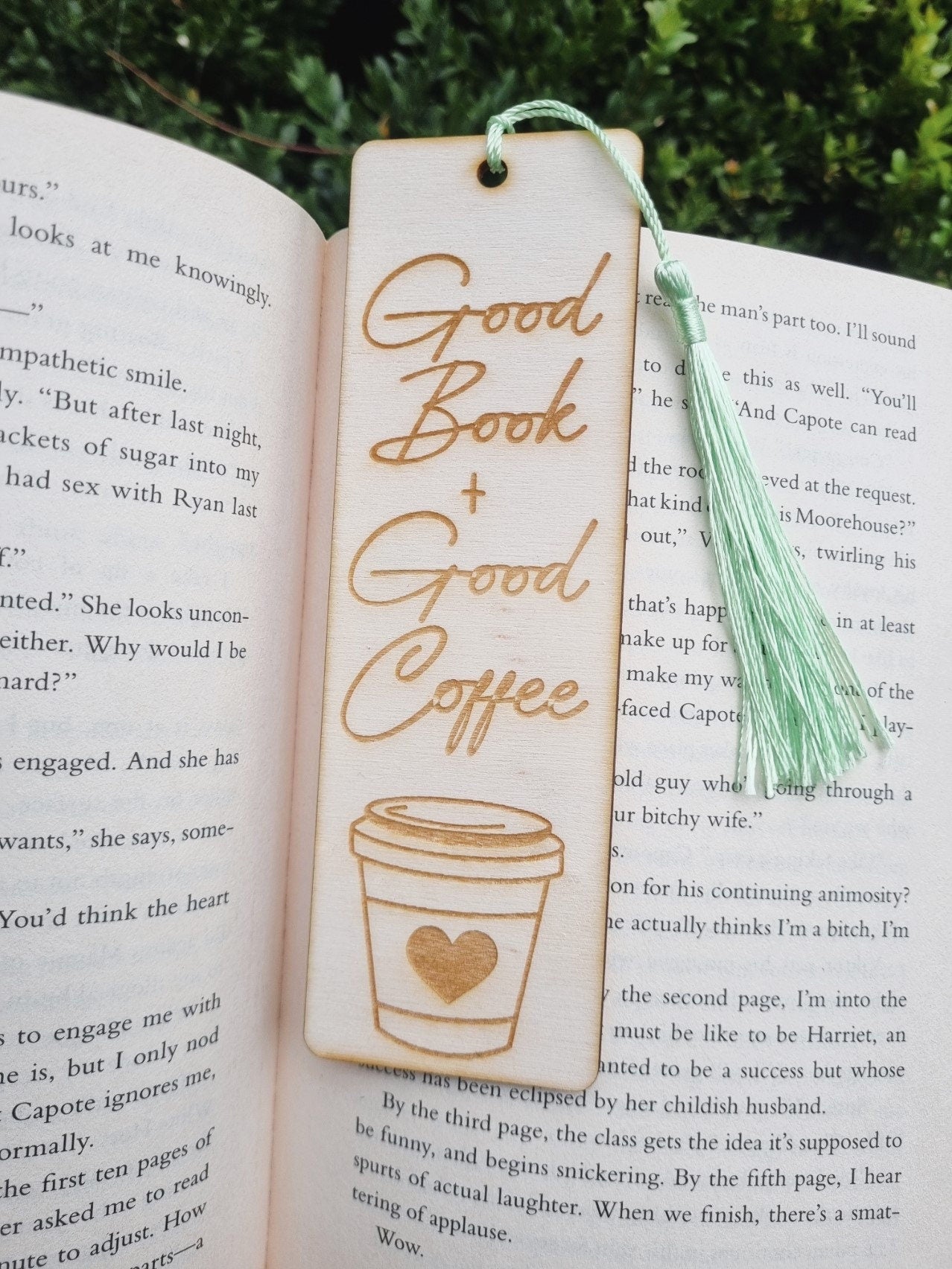 Wooden Engraved Quirky Bookmarks, Page Markers, Book Lovers, Eco Friendly Bookmarks
