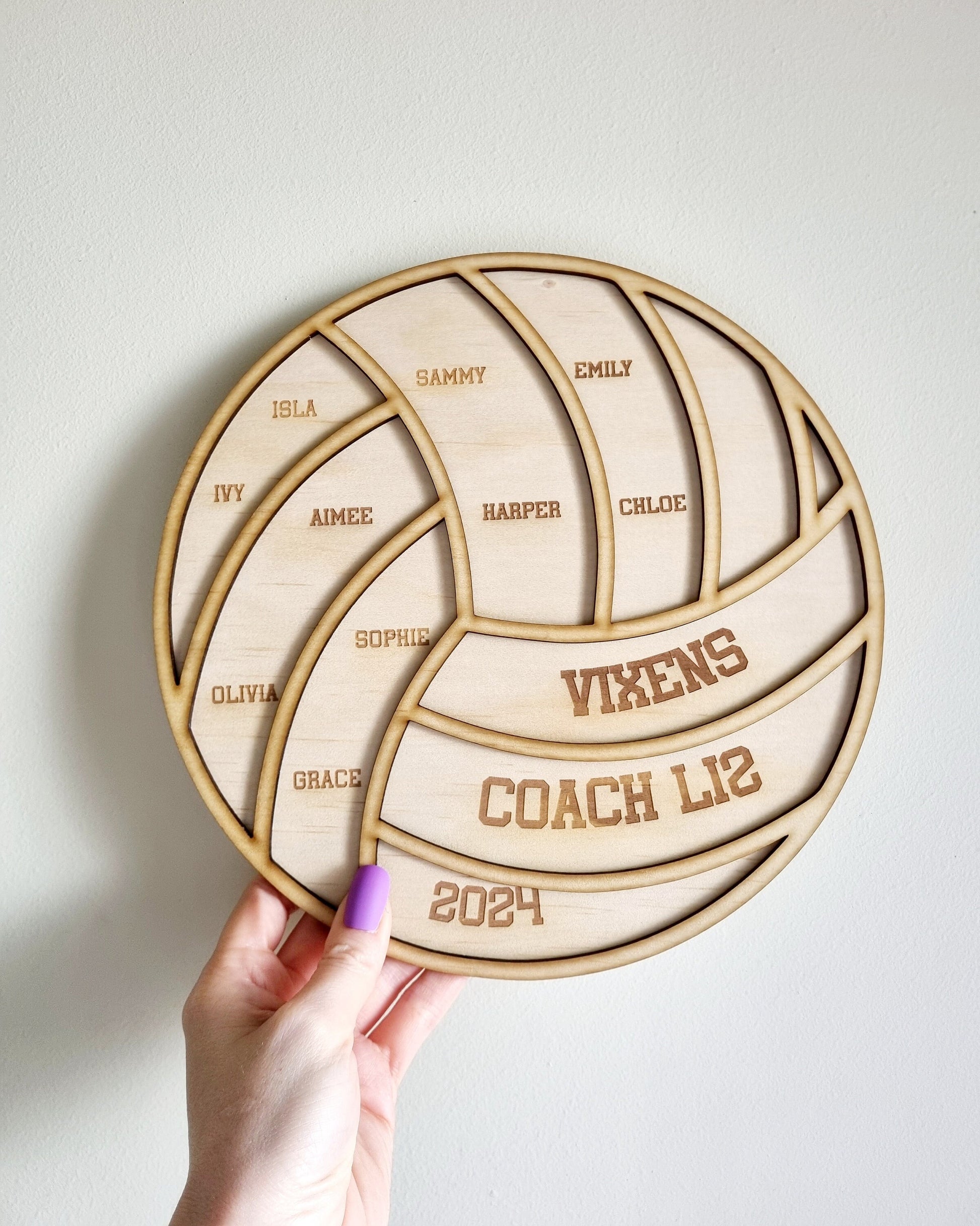 Netball Coach Gift, Coach Plaque, Netball Gift, Engraved Team Gift