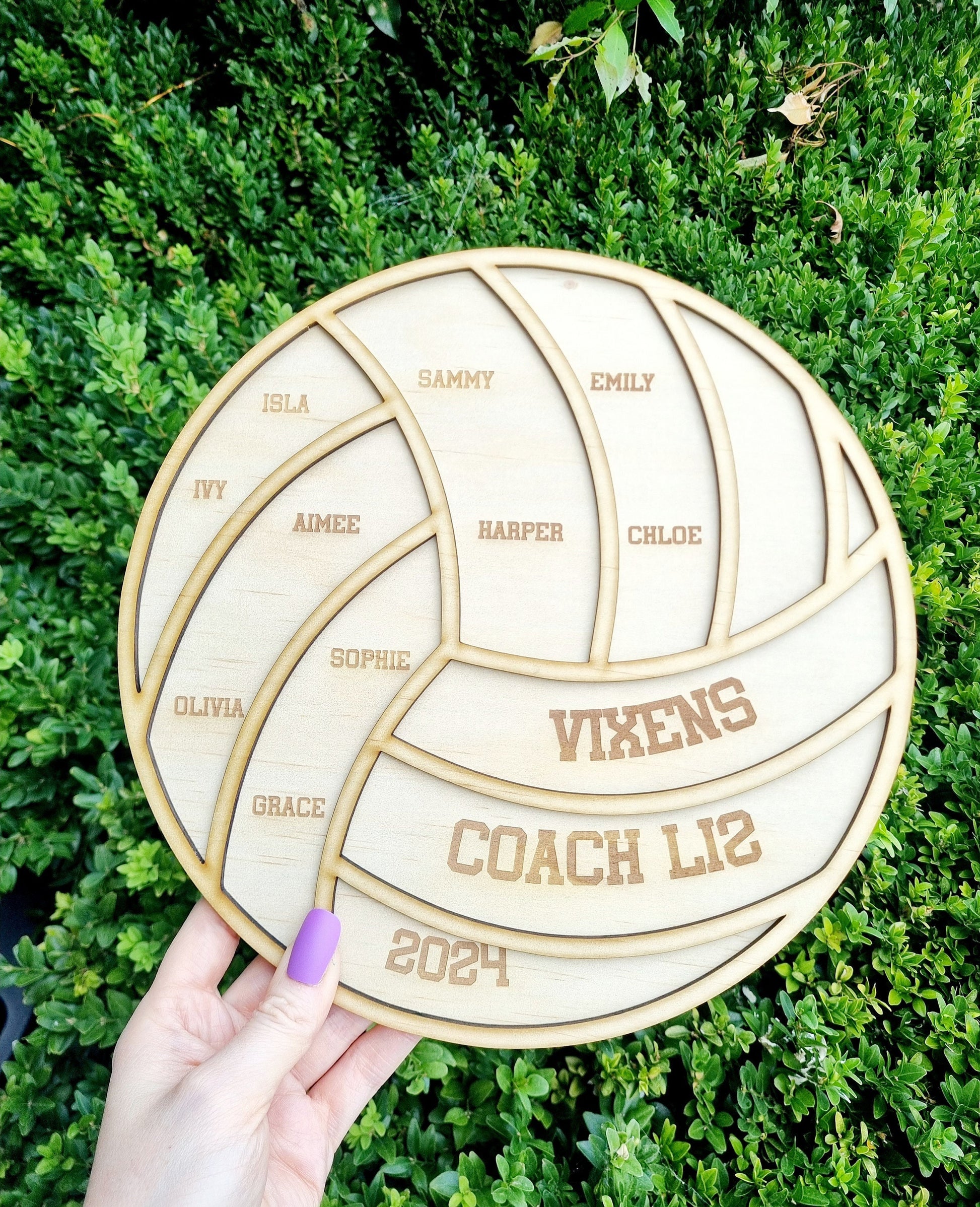 Netball Coach Gift, Coach Plaque, Netball Gift, Engraved Team Gift