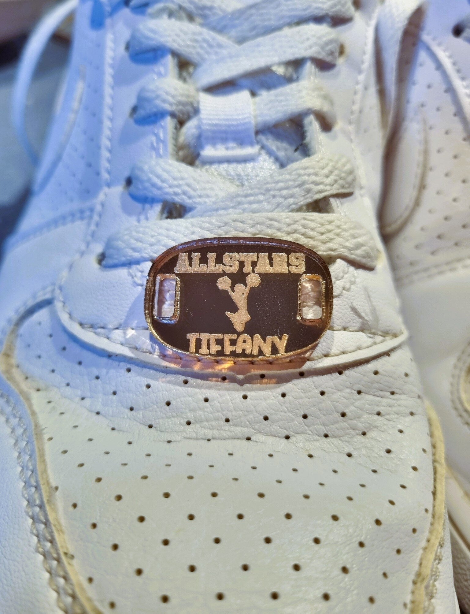 Personalised Cheer Shoe Charms, Custom Cheerleading Gift, Cheerleader Team Gift, Cheer Coach Gift, Cheer Competition Accessories