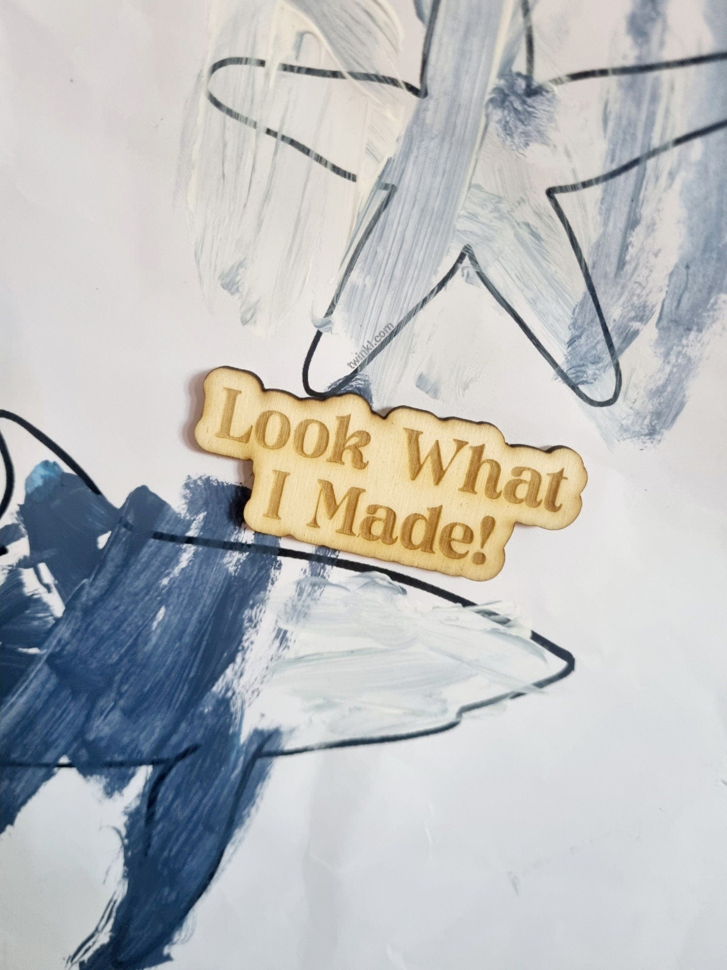 Fridge Art Magnet, Look What I Made Magnet, Fridge Worthy, School Artwork, Kinder Artwork