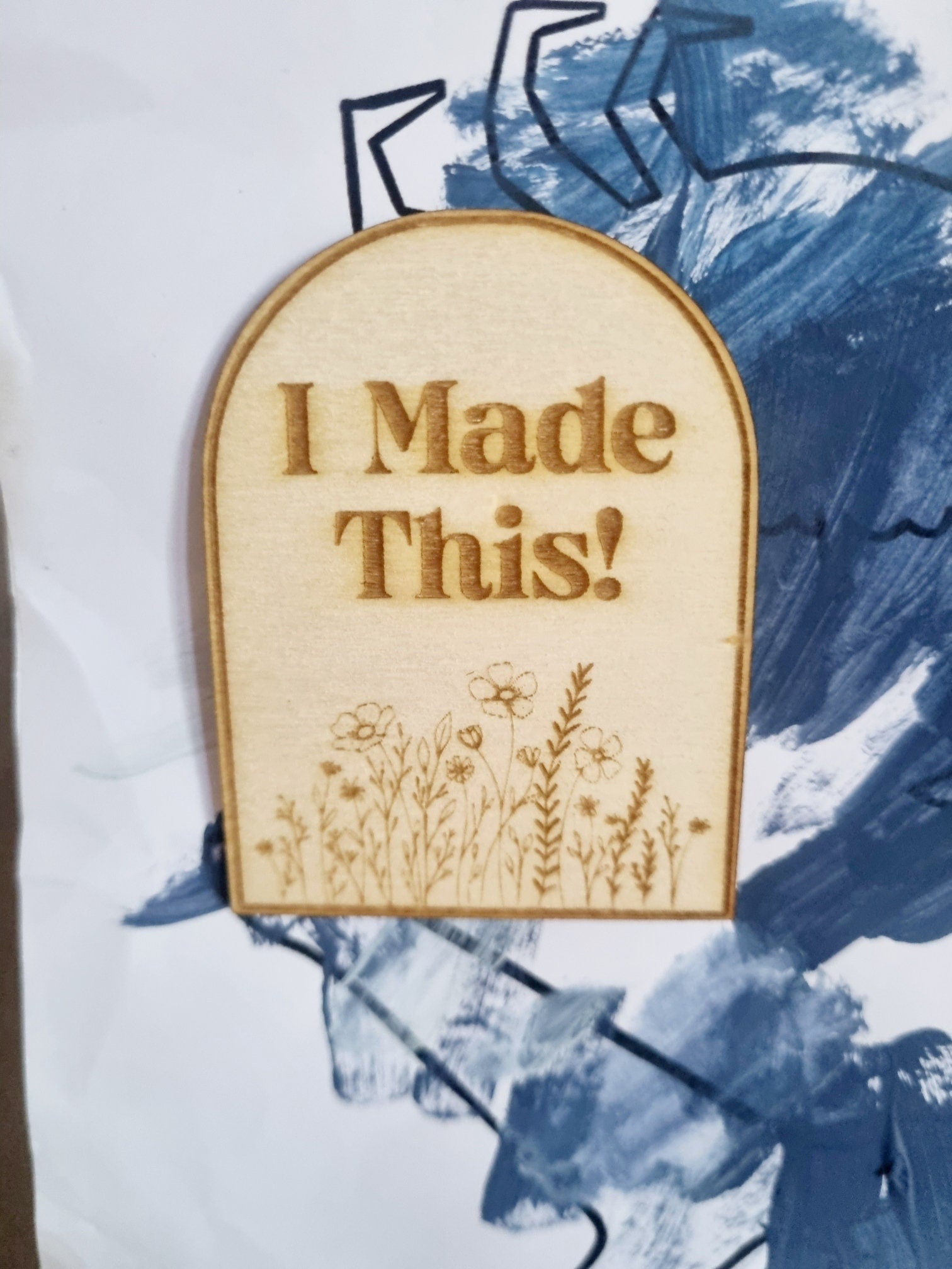 Fridge Art Magnet, Look What I Made Magnet, Fridge Worthy, School Artwork, Kinder Artwork