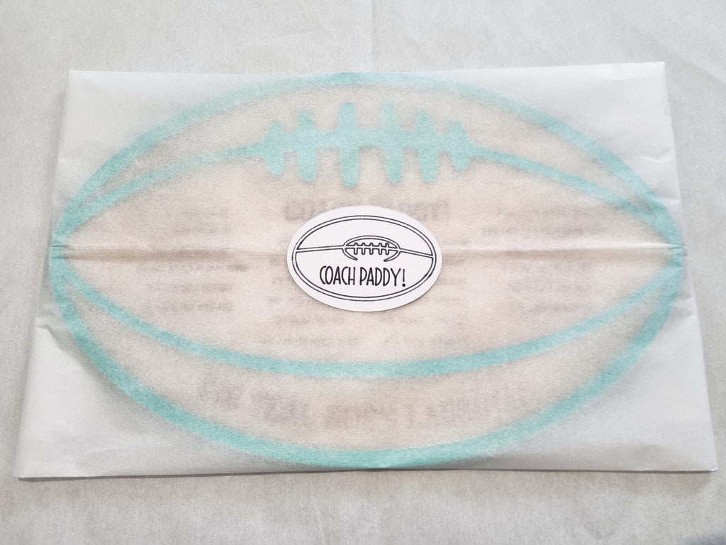 Football Coach Gift, Coach Plaque, Footy Team Gift, Engraved Team Gift