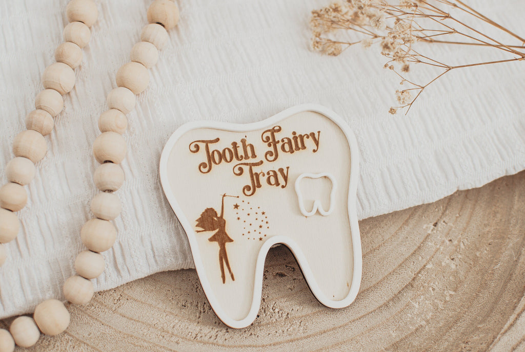 Tooth Fairy Tray, First Tooth, Baby Teeth, Tooth Holder