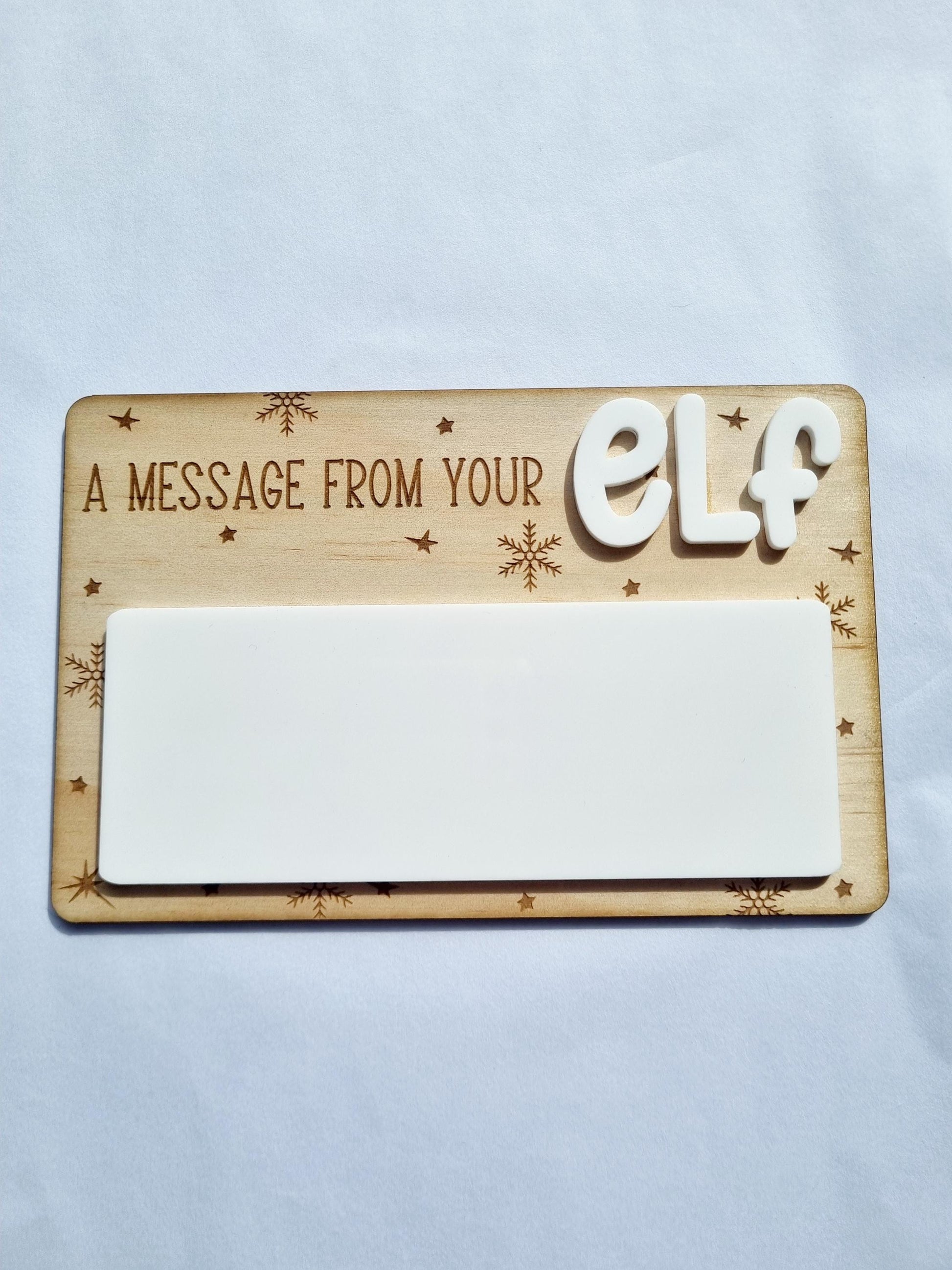 Christmas Elf, A Message From Your Elf, Re-usable Elf Prop, Christmas Gift