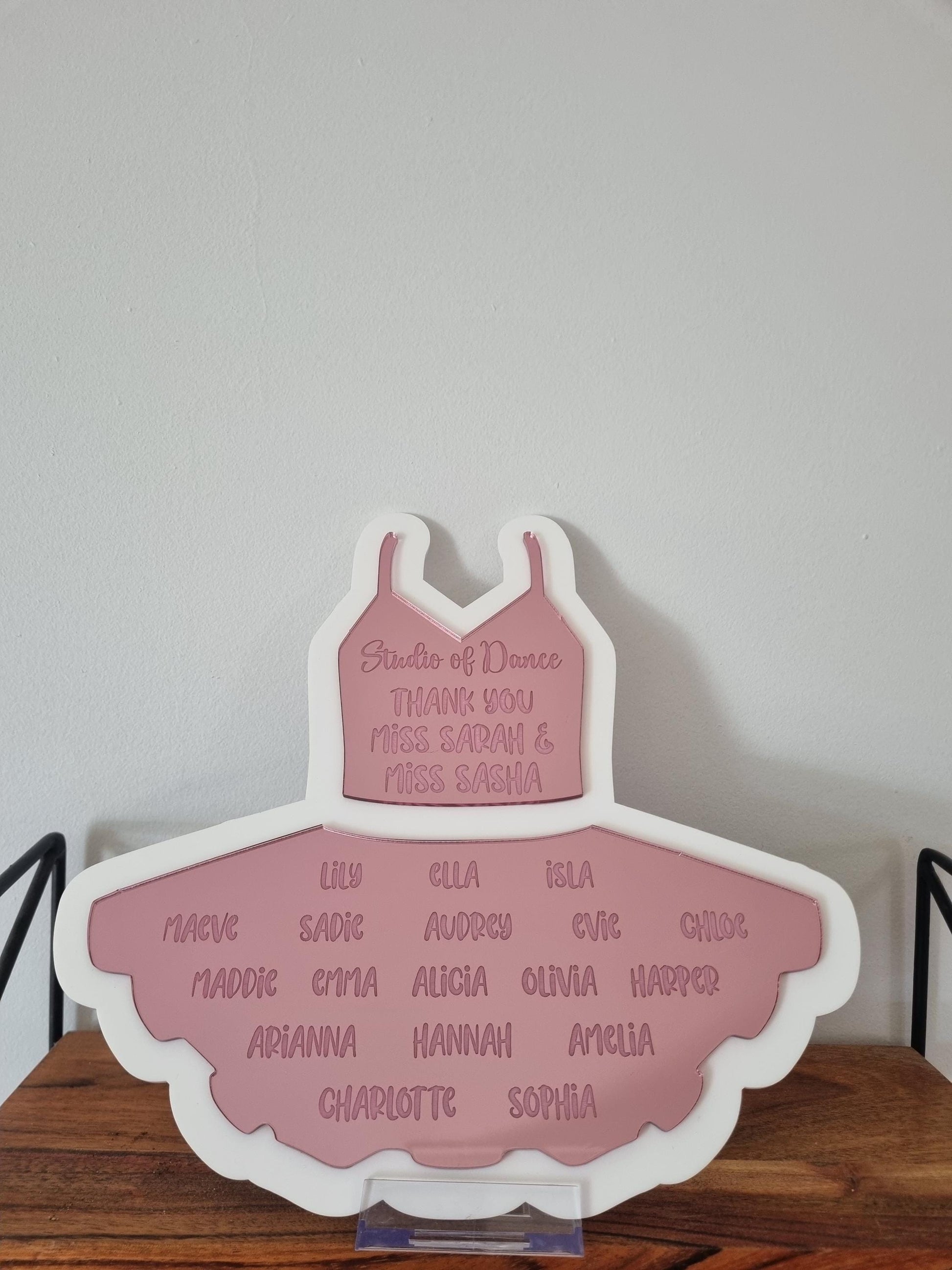 Dance Teacher Gift, Ballet Teacher Gift, Dance Plaque, Dance Team Gift