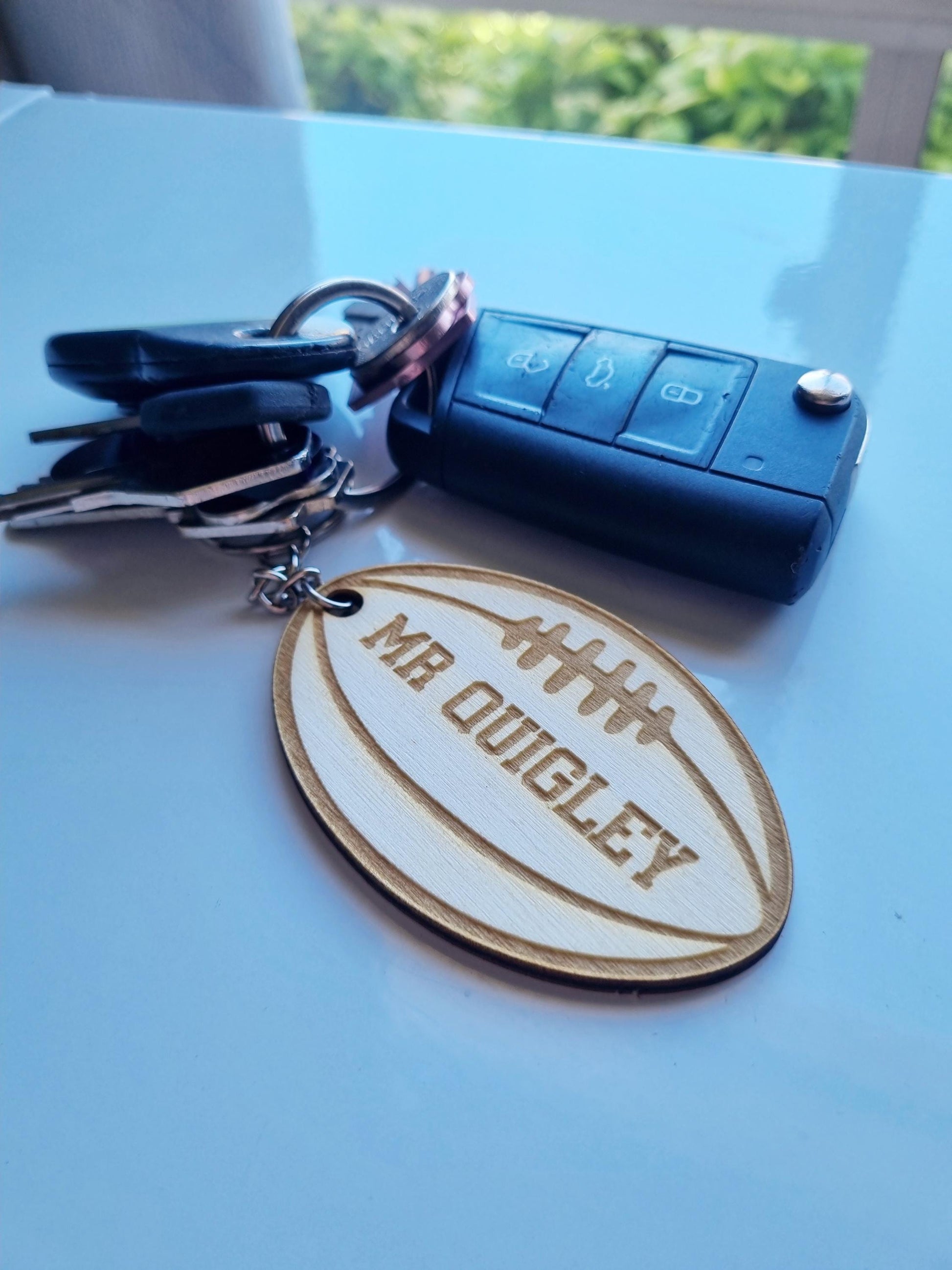 Football Kerying, Persinalised Footy Team Gift, Peronalised Football, Engraved Team Gift
