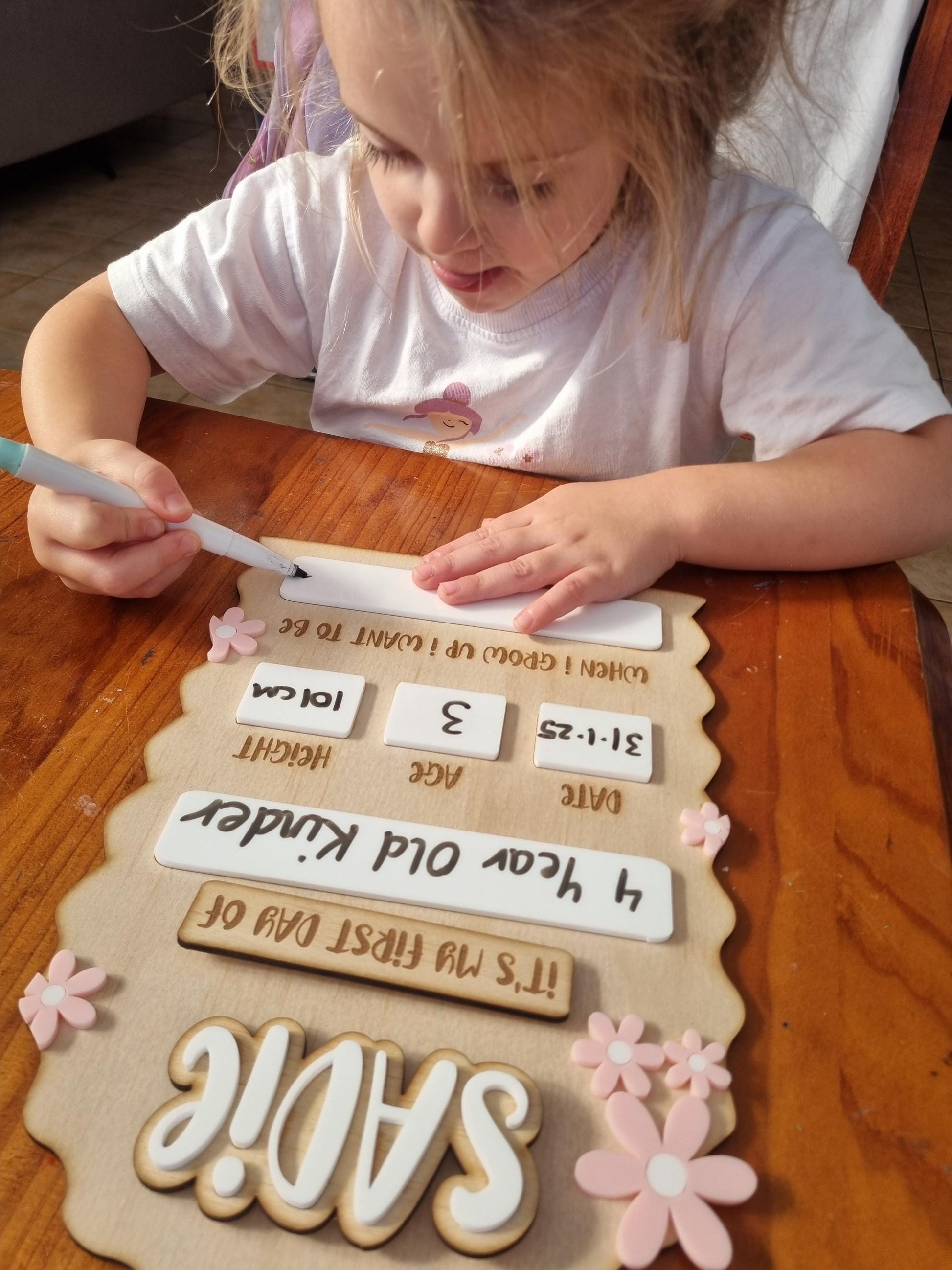 First Day Of Interchangeable Board, First Day of School Board, First Day Of Kinder Board