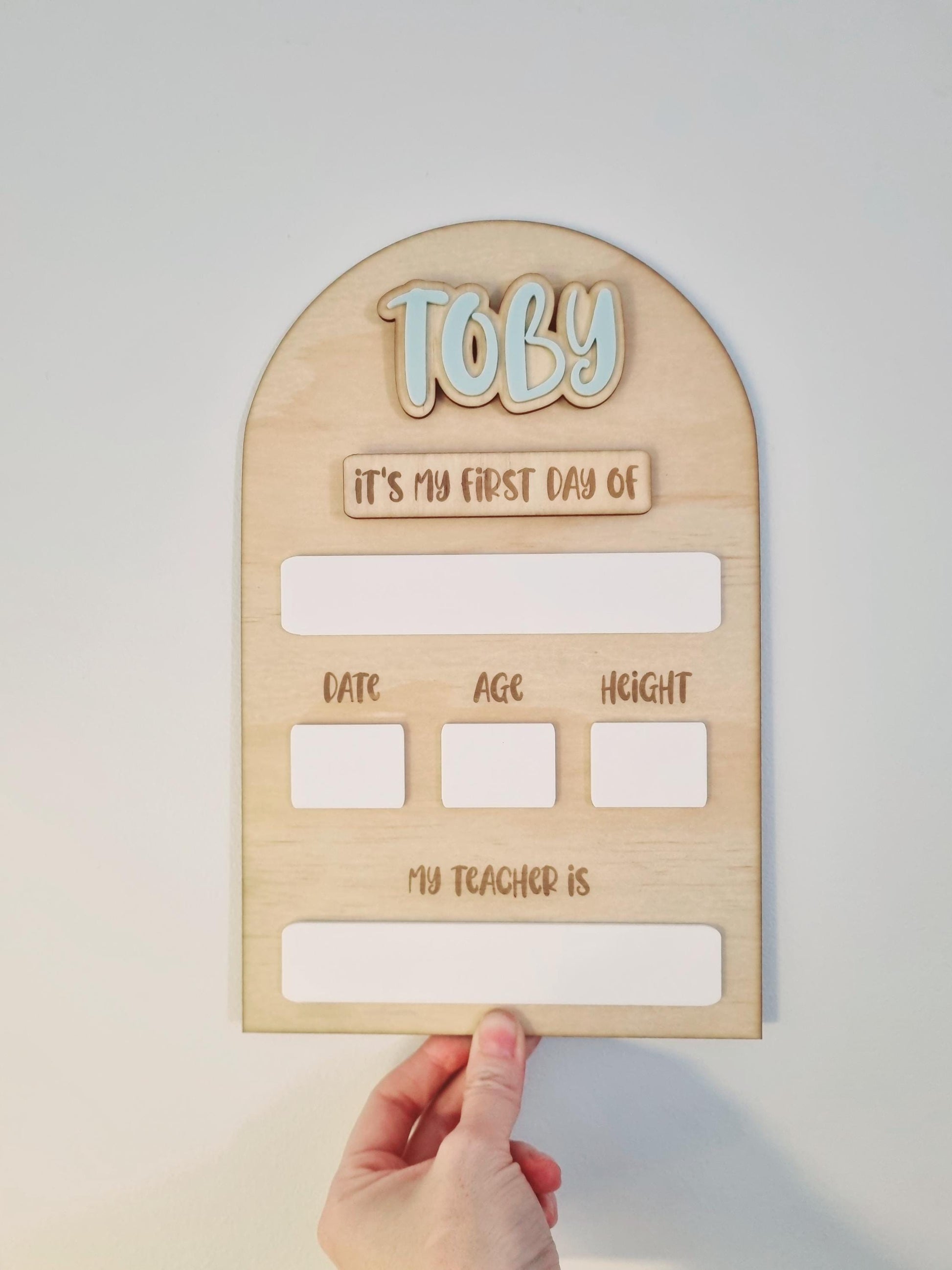 First Day Of Interchangeable Board, First Day of School Board, First Day Of Kinder Board