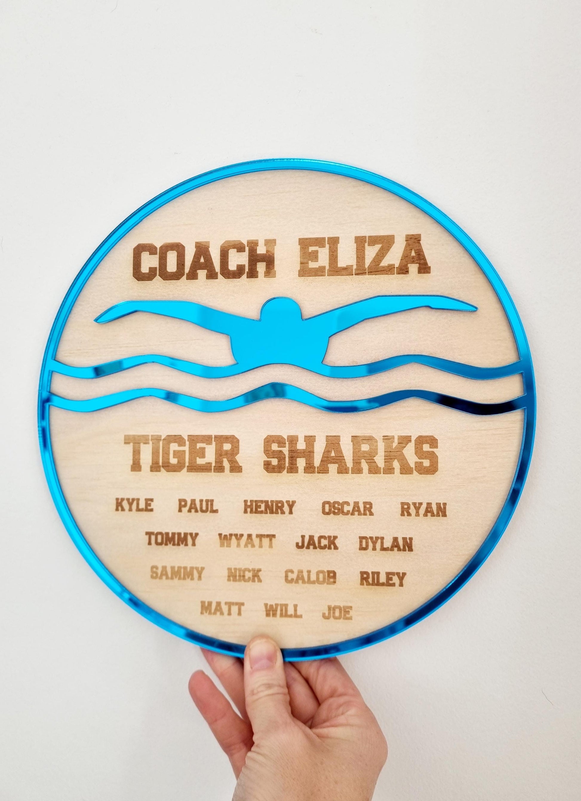 Swimming Coach Gift, Swim Coach, Swim Team Gift, Swim Appreciation Present
