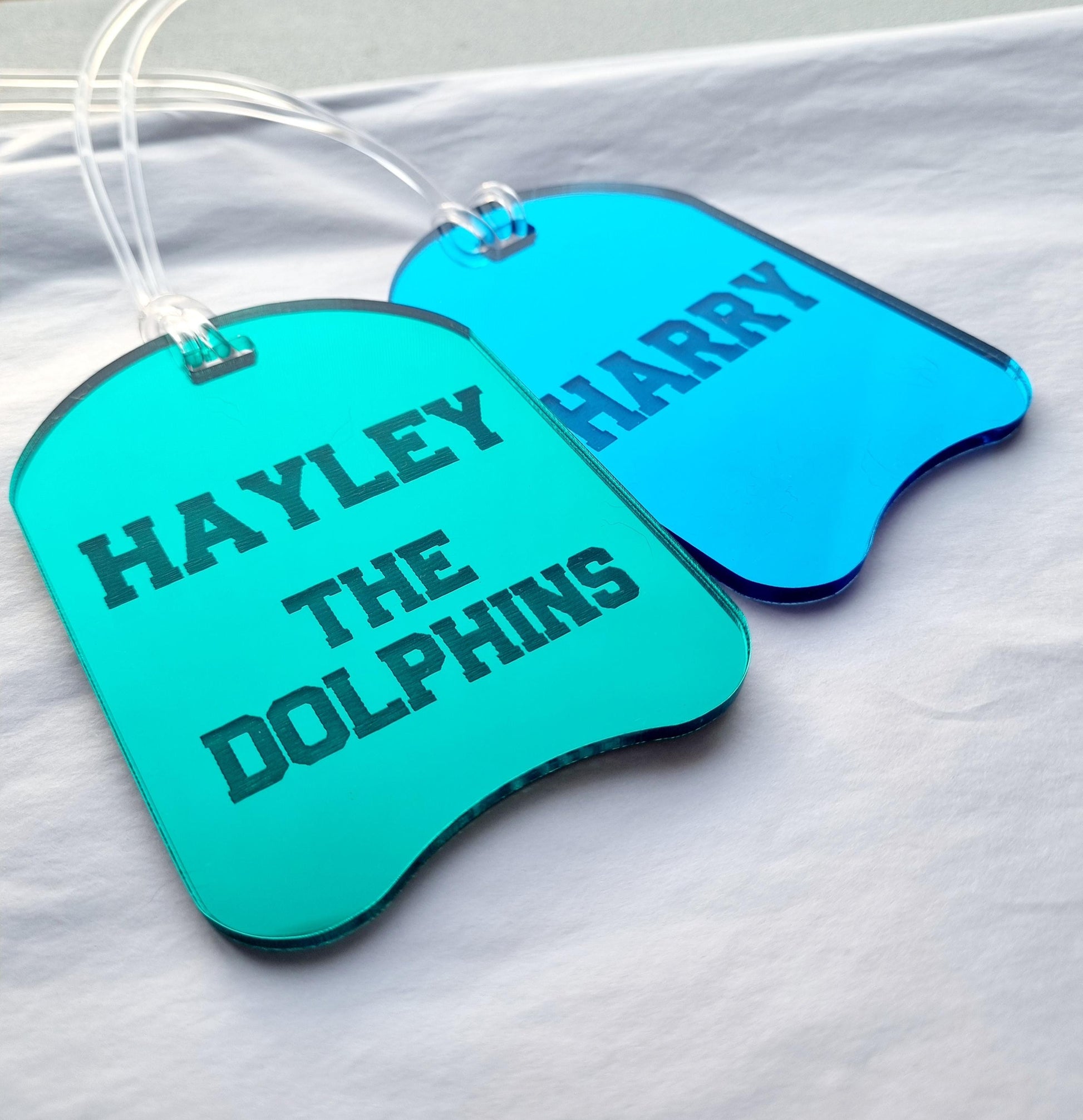 Personalised Swimming Kickboard Bag Tag, Swim Team, Custom Swim Backpack Tag