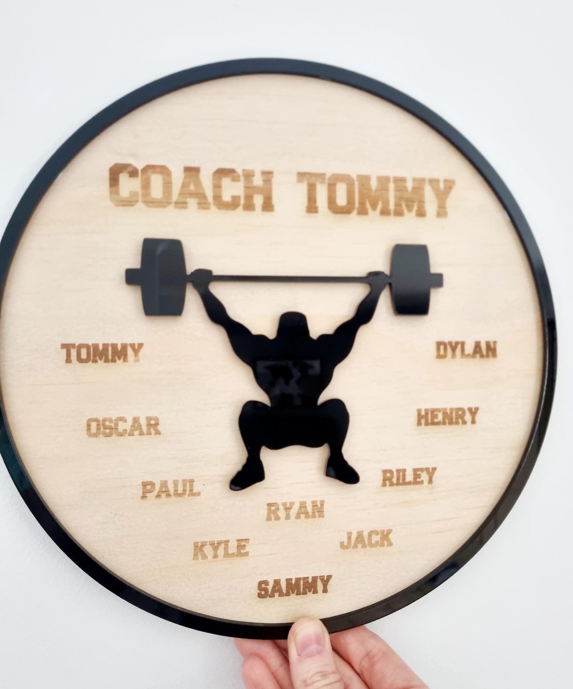 Weight Lifting Coach Gift, Weight Lifter Gift, Weight Lifting Team Gift