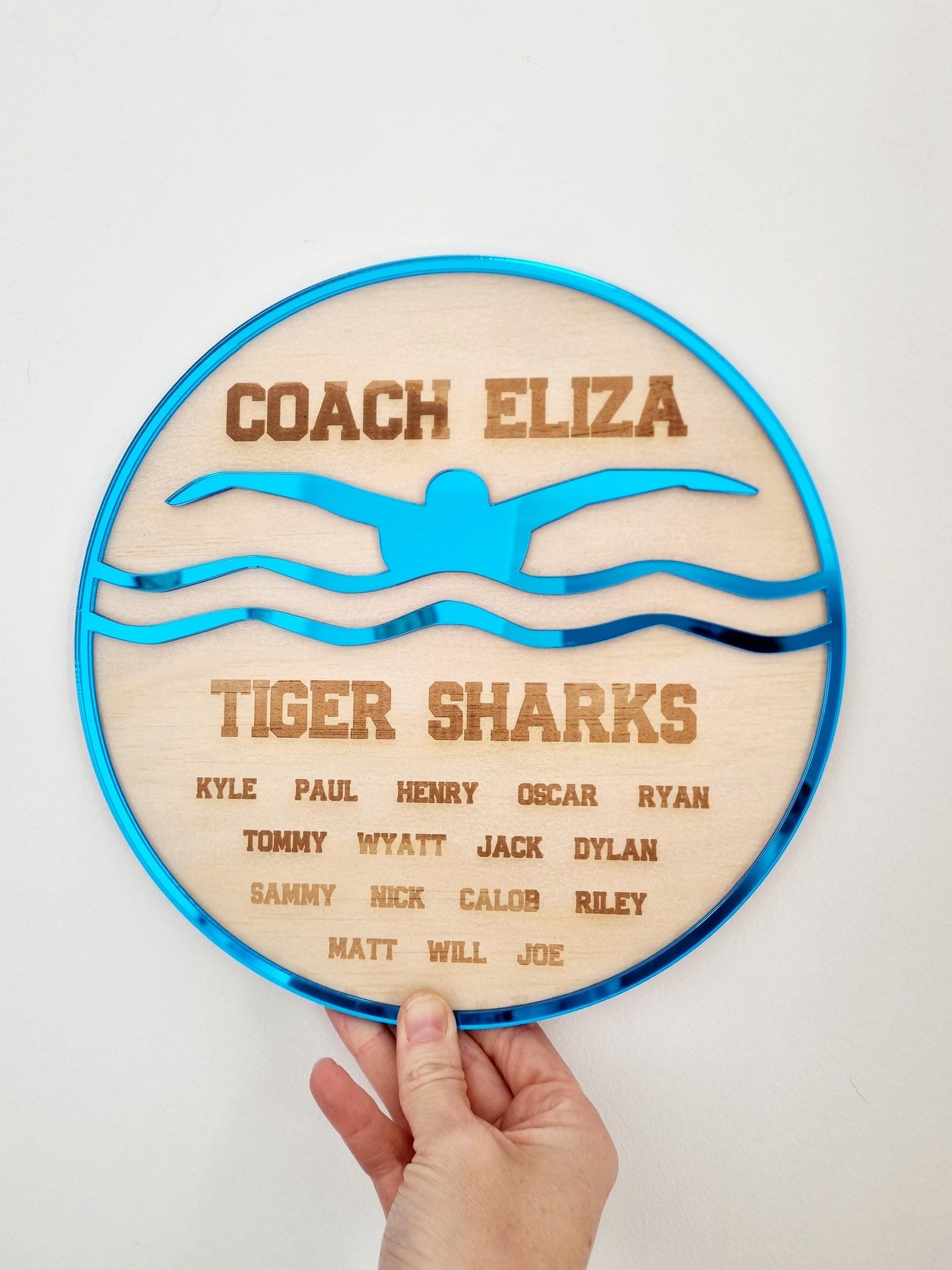 Swimming Coach Gift, Swim Coach, Swim Team Gift, Swim Appreciation Present
