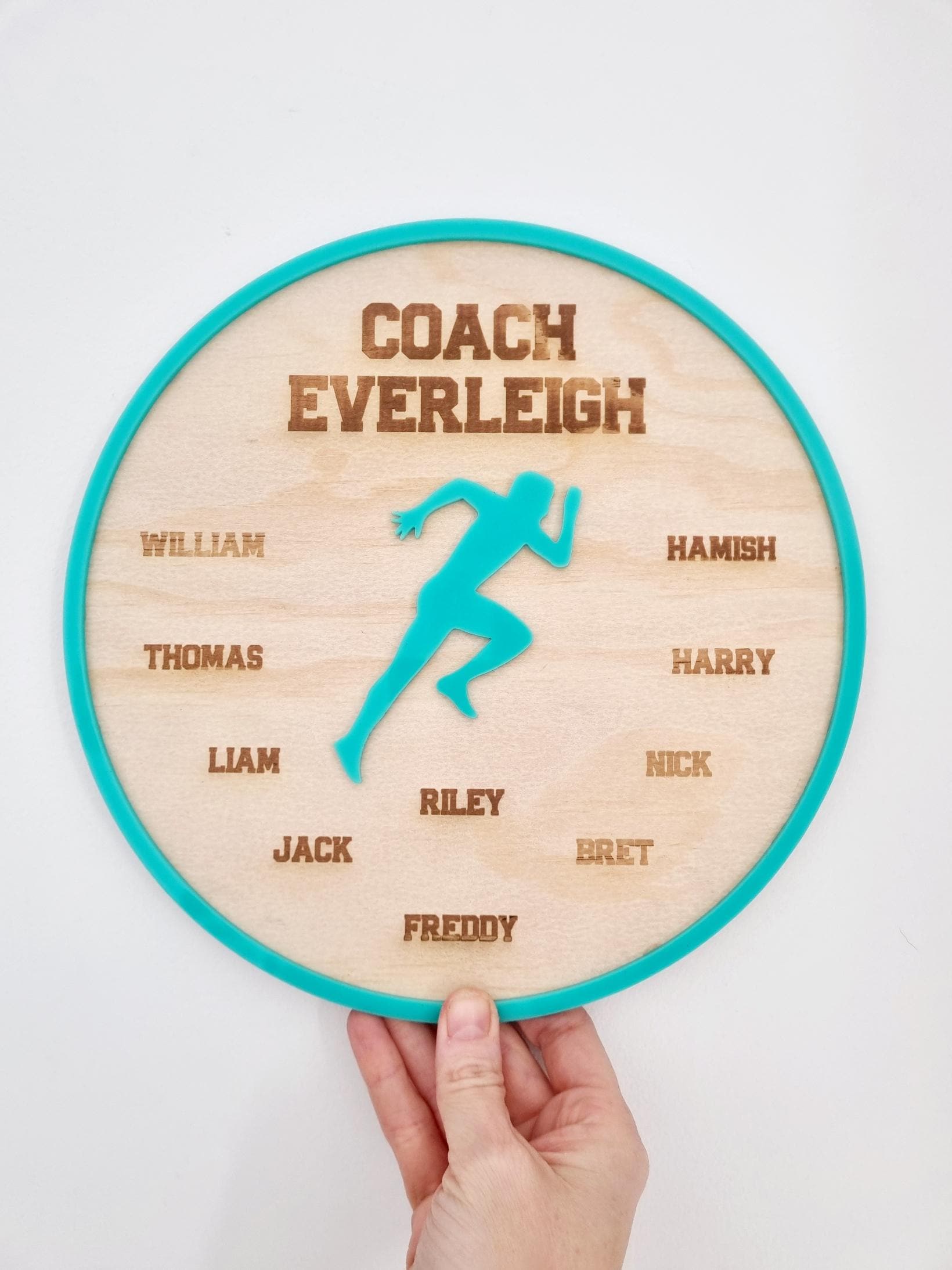 Track Athletics Coach Gift, Track and Field Team Gift, Athletics Appreciation Present