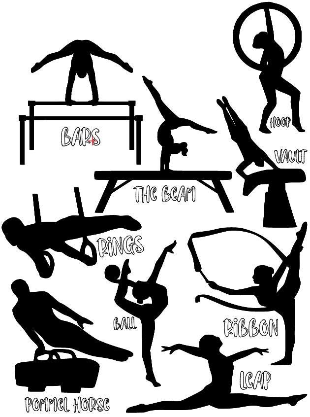 Gymnastics Coach Gift, Multi Design Options, Gymnastics Team Gift, Gymnastics Appreciation Present