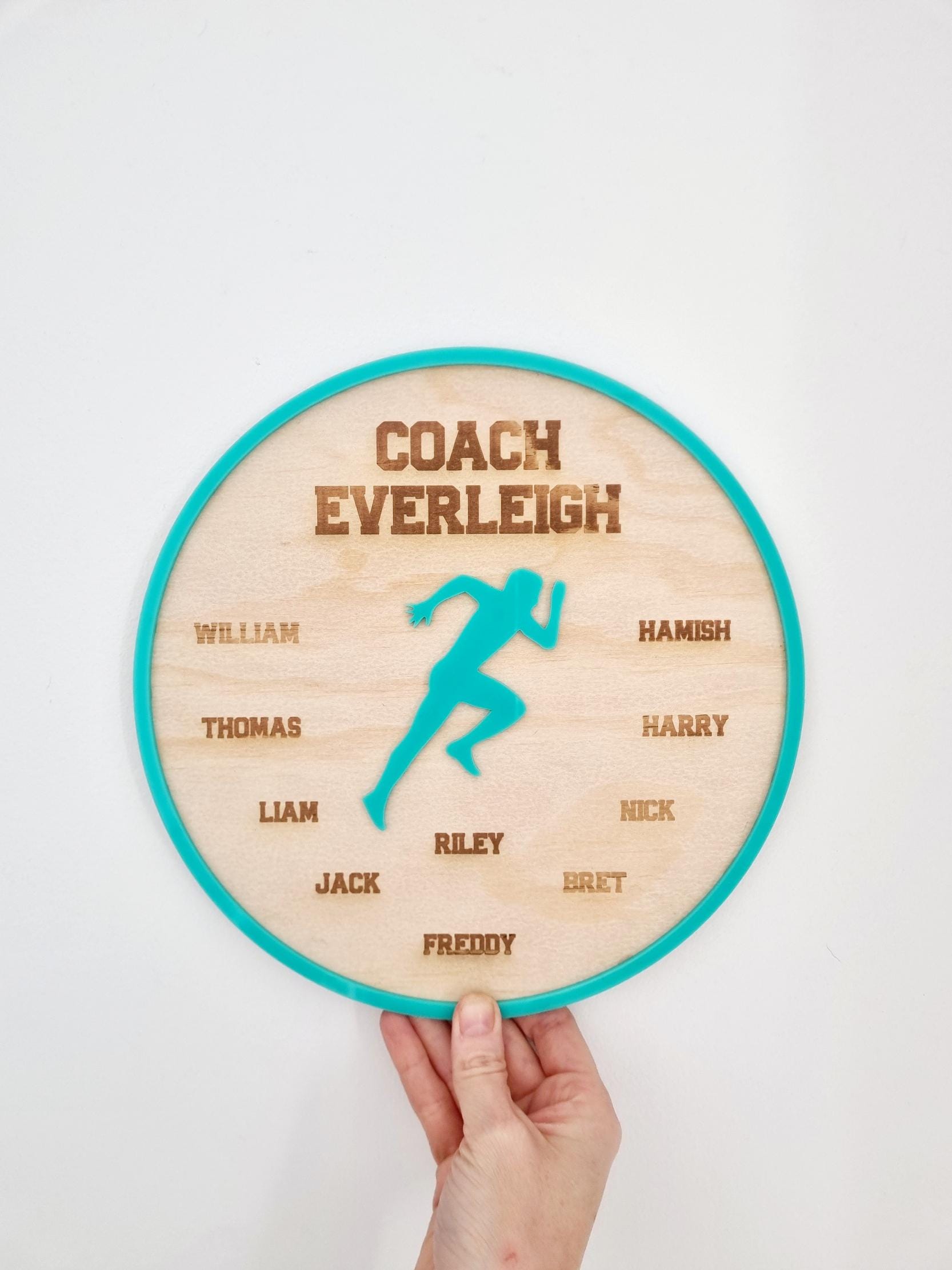 Track Athletics Coach Gift, Track and Field Team Gift, Athletics Appreciation Present