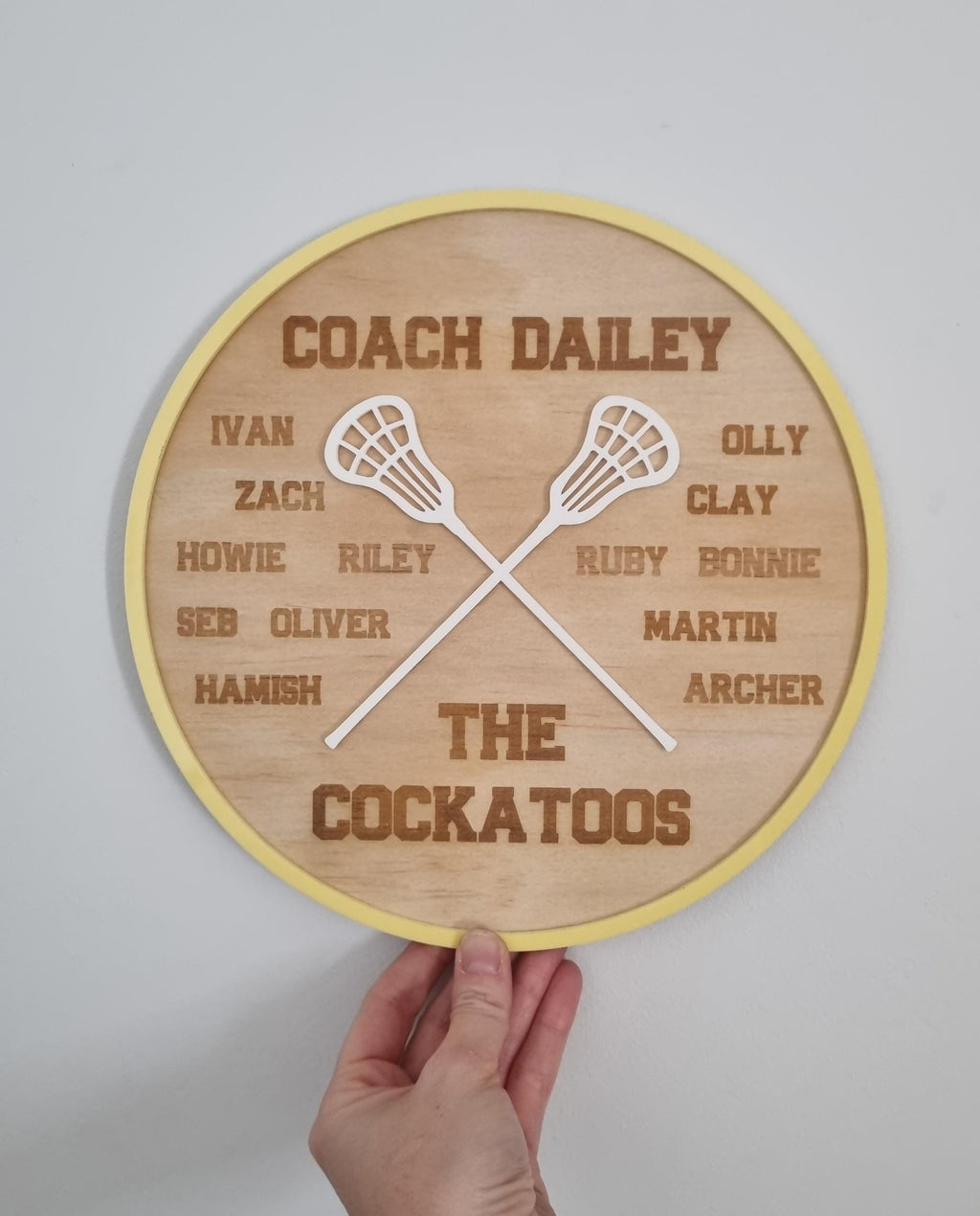 Lacrosse Coach Gift, Engraved Team Gift, Lacrosse Appreciation Present