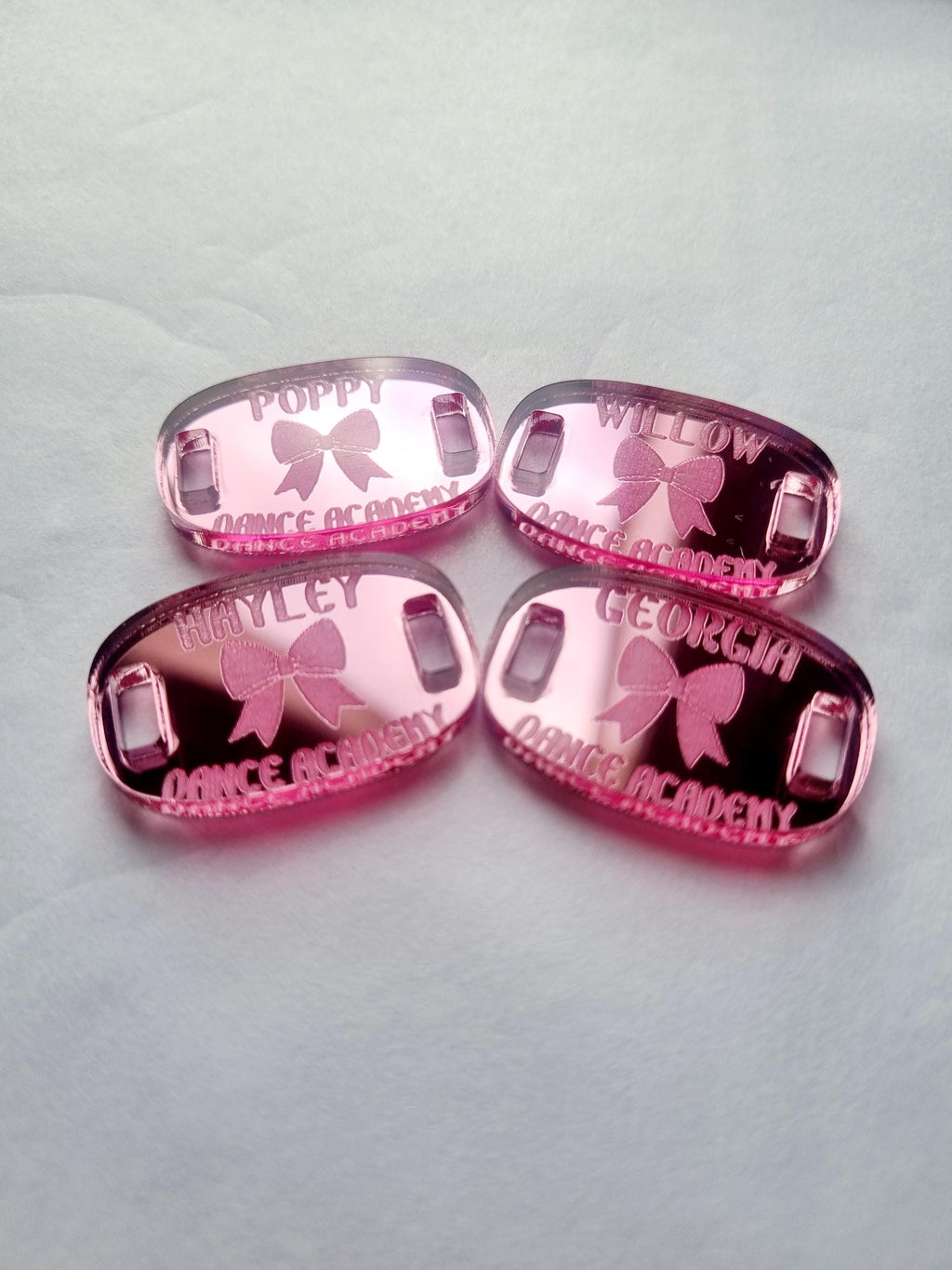 Personalised Dance Teacher Gift Set – Ballet Coach Plaque & Shoe Tags, Dance School Gift