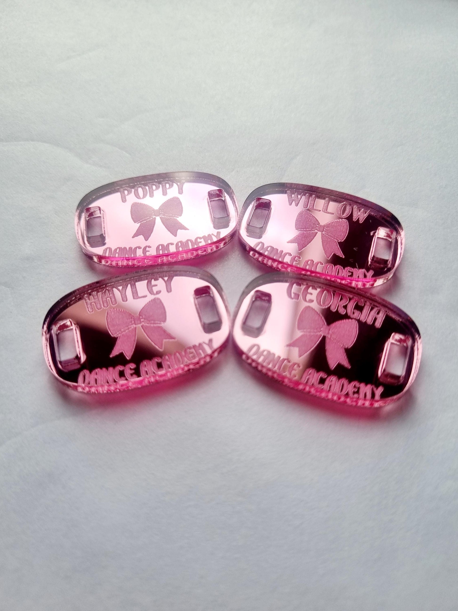 Personalised Dance Teacher Gift Set – Ballet Coach Plaque & Shoe Tags, Dance School Gift