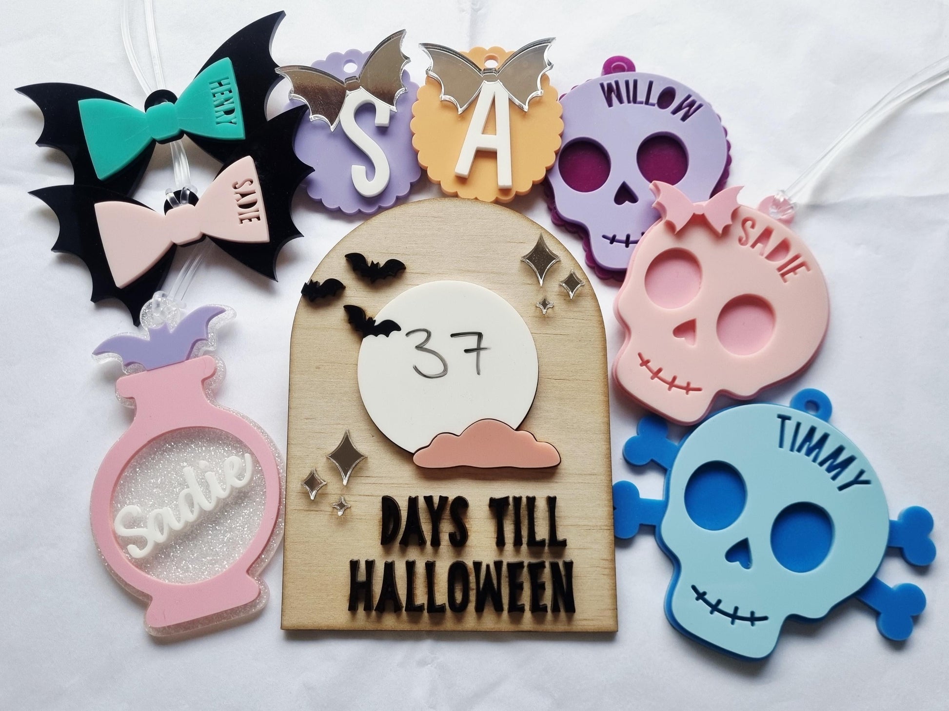 Personalised Halloween Potion Bottle Tag – Basket or Gift Tag for Kids