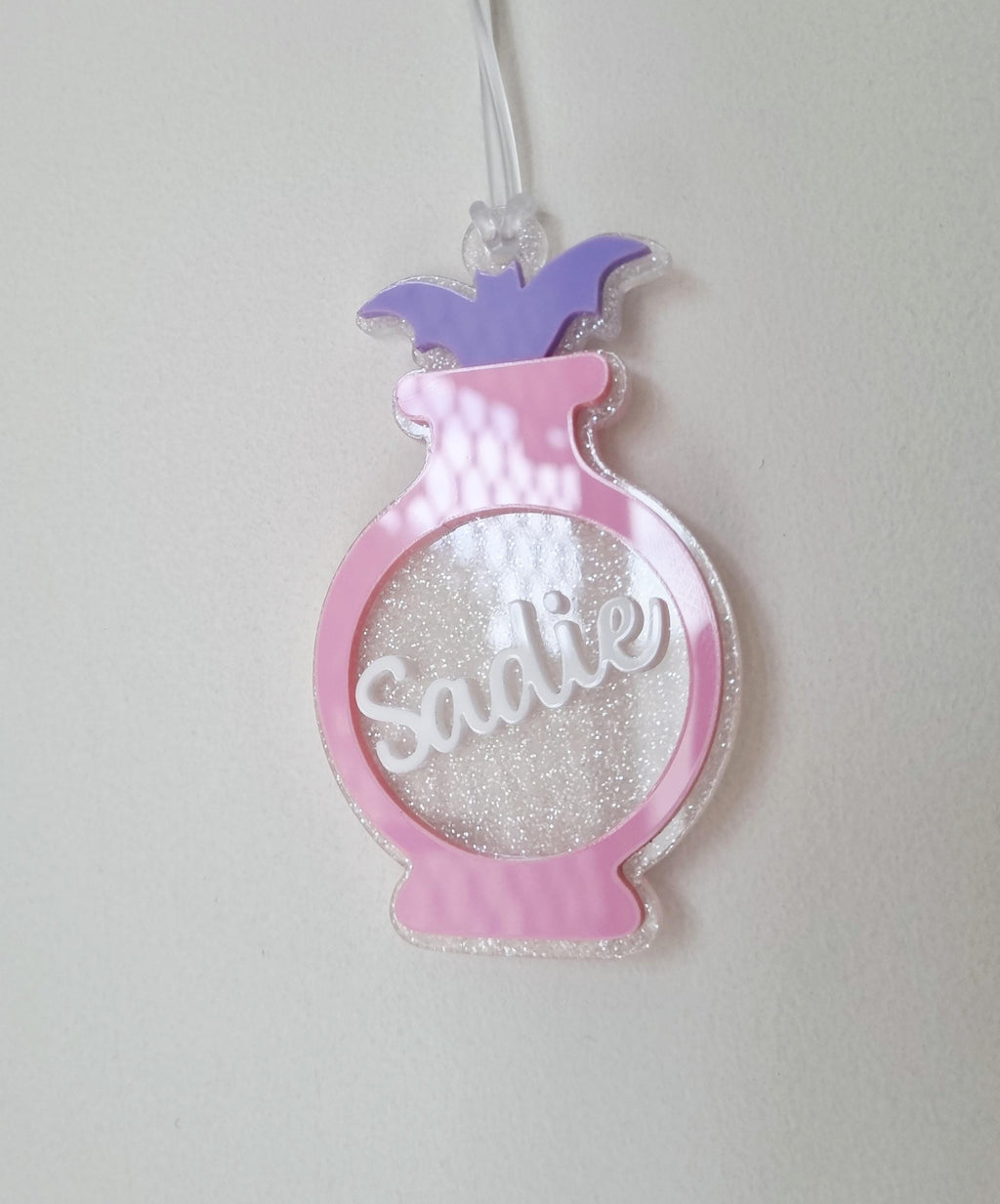 Personalised Halloween Potion Bottle Tag – Basket or Gift Tag for Kids